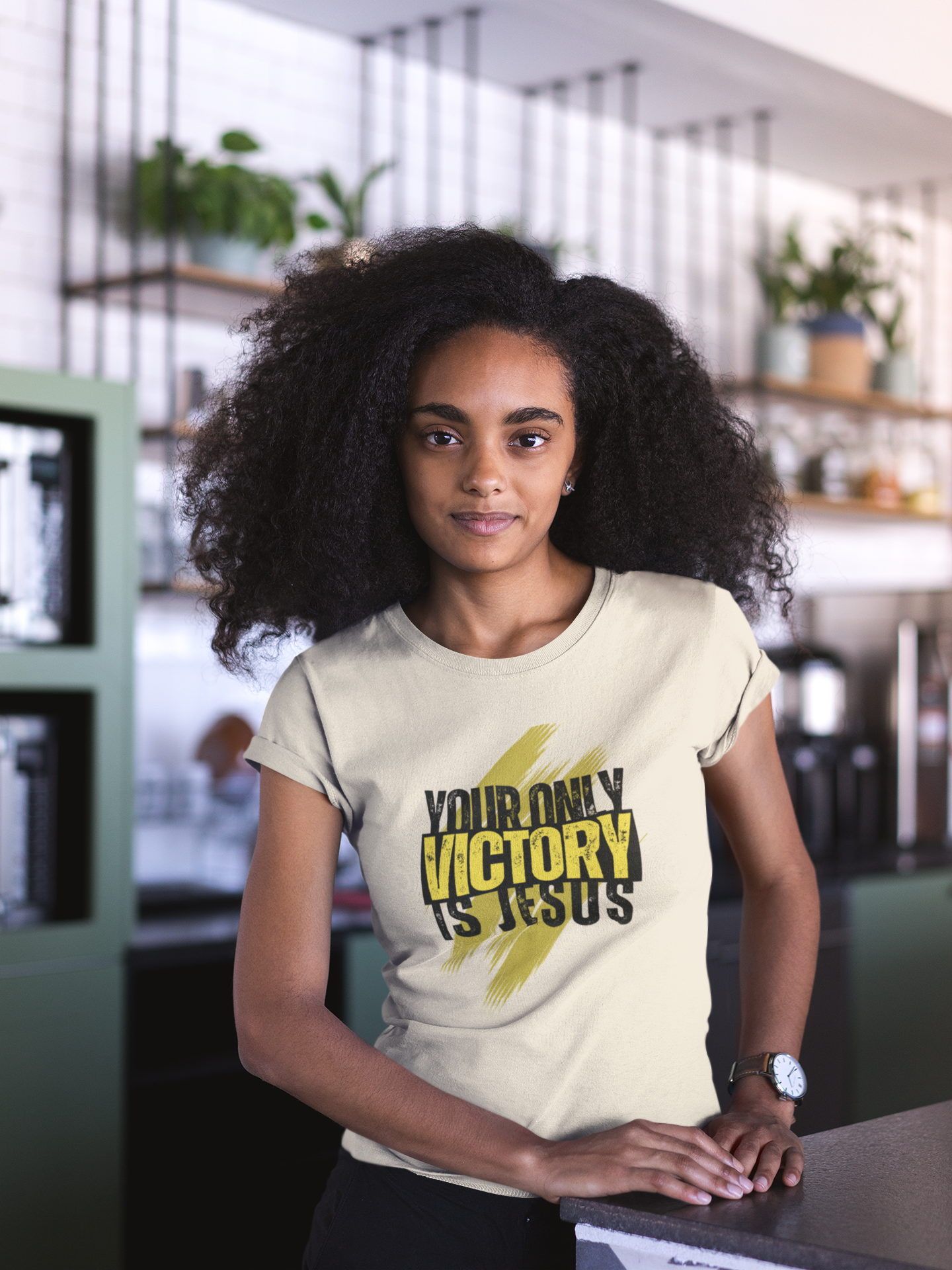Your Only Victory is Jesus – Bold Faith T-Shirt