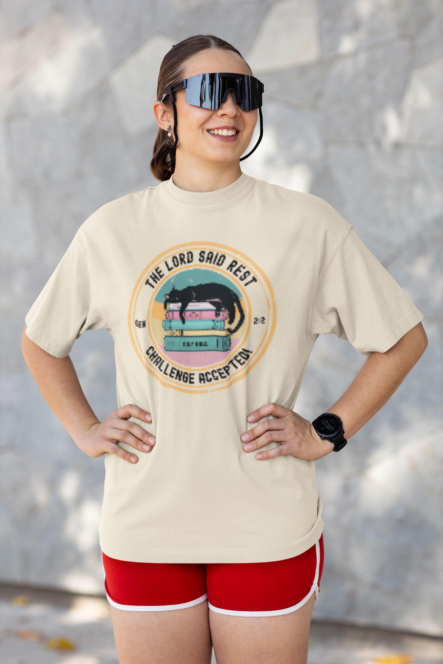 Christian Inspired Faith-The Lord Said Rest T-shirt
