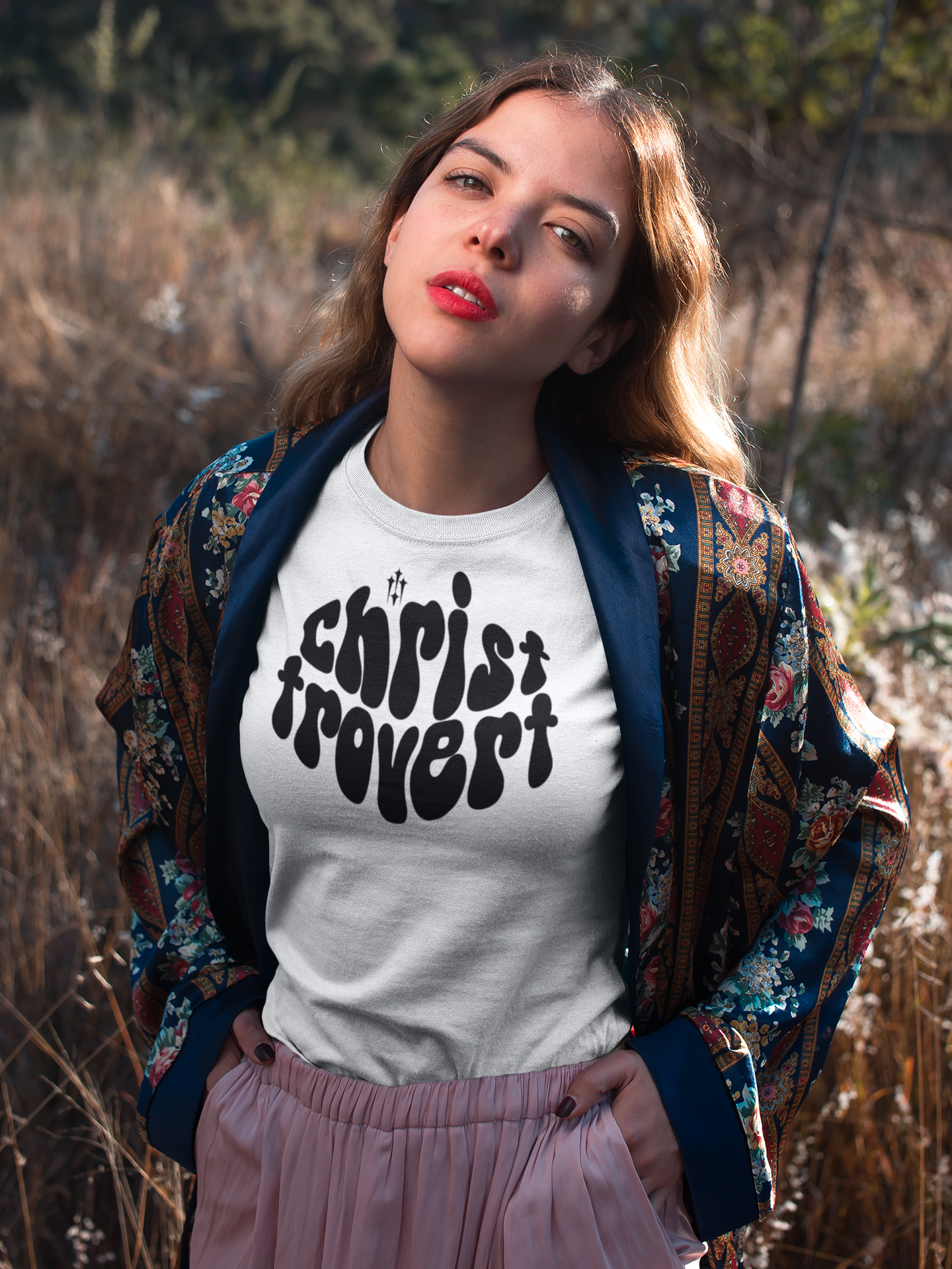 Faith-Inspired “Christrovert” Tee – Let Christ Shape Your Personality