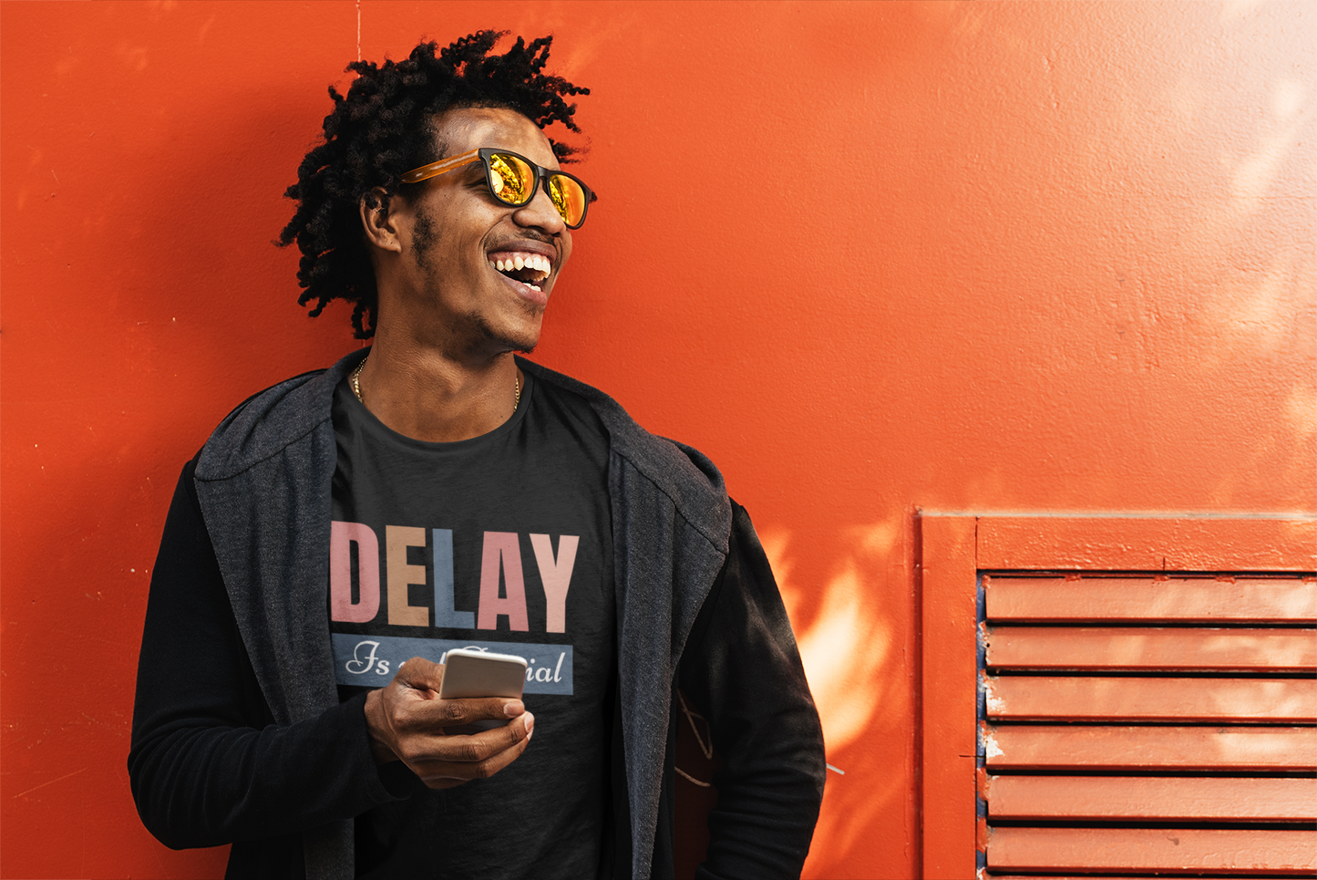 Delay Is Not Denial T-Shirt – Faith-Inspired Soft Pastel Design