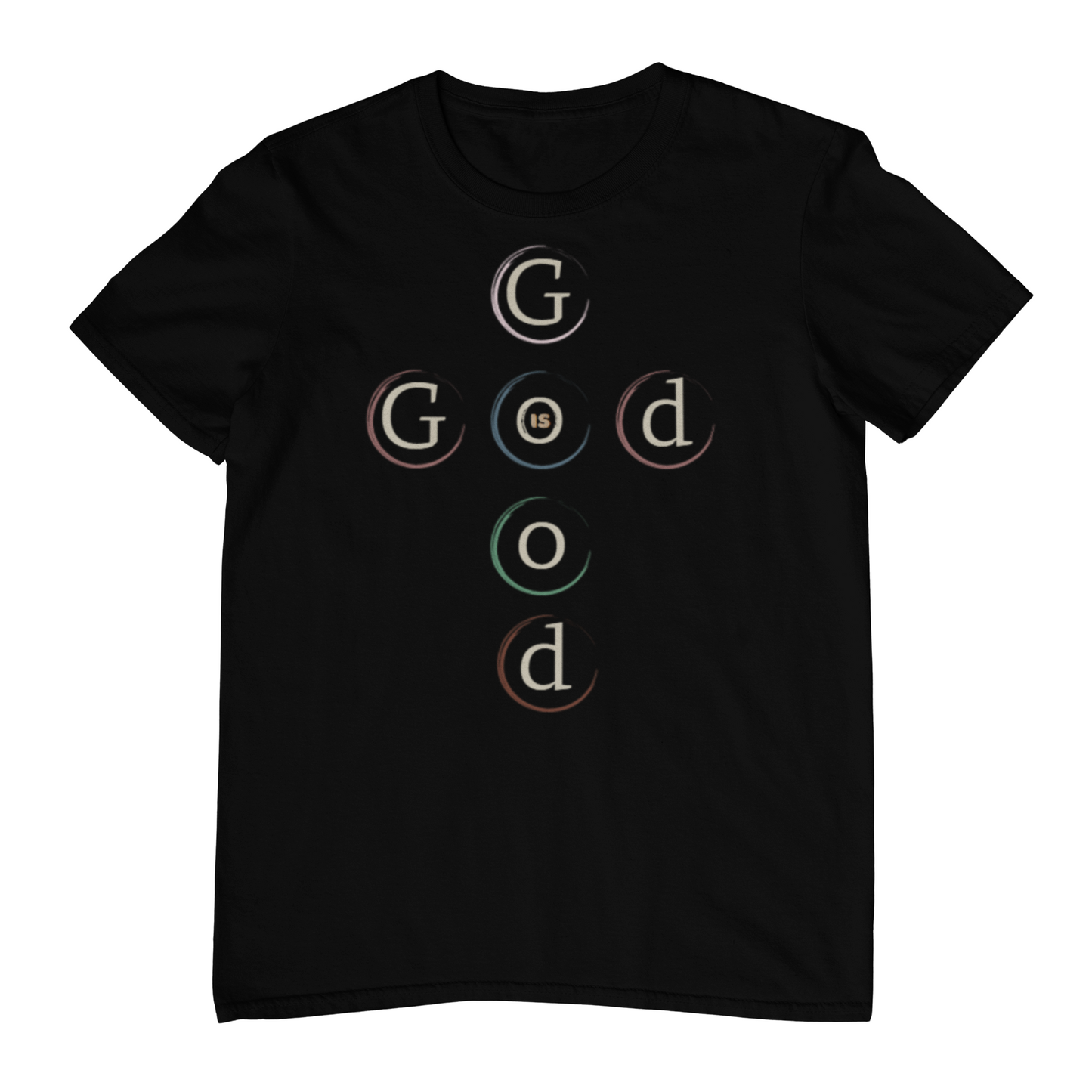 God Is Good Cross Tee – Christian-Inspired Faith Shirt