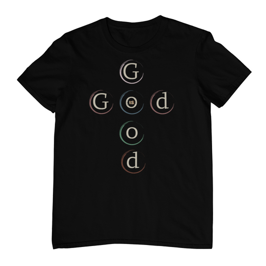 God Is Good Cross Tee – Christian-Inspired Faith Shirt