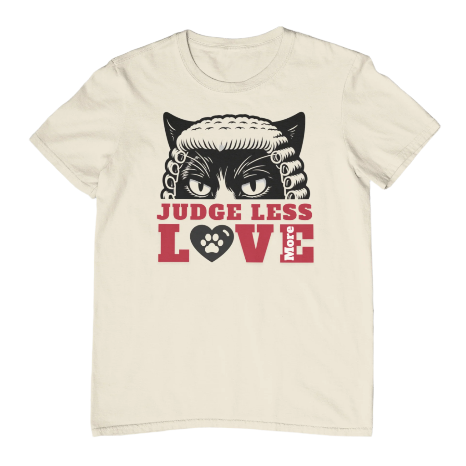 judge-less-love-more-cat-judge-shirt-christian-message-apparel-faith-reminder-bellynza