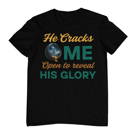 faith-inspired-christian-shirt-he-cracks-me-open-to-reveal-his-glory-snowy-mountain-egg-design