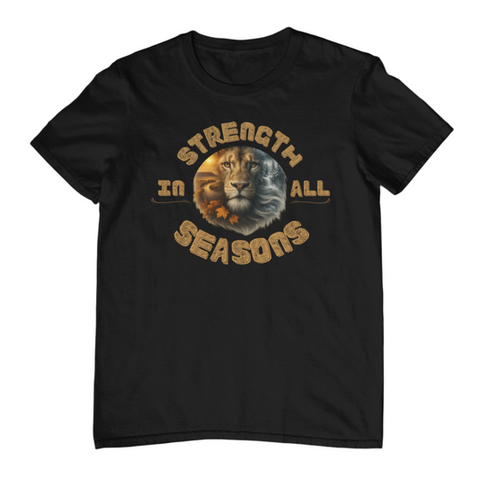 faith-inspired-lion-shirt-two-tone-face-design-strength-in-every-season-text-christian-apparel-bellynza