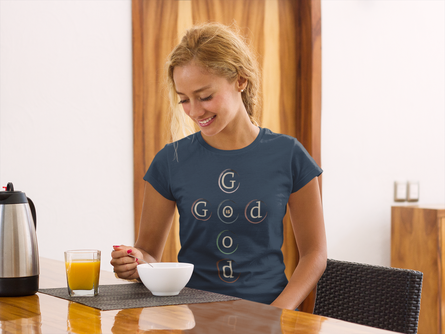 God Is Good Cross Tee – Christian-Inspired Faith Shirt
