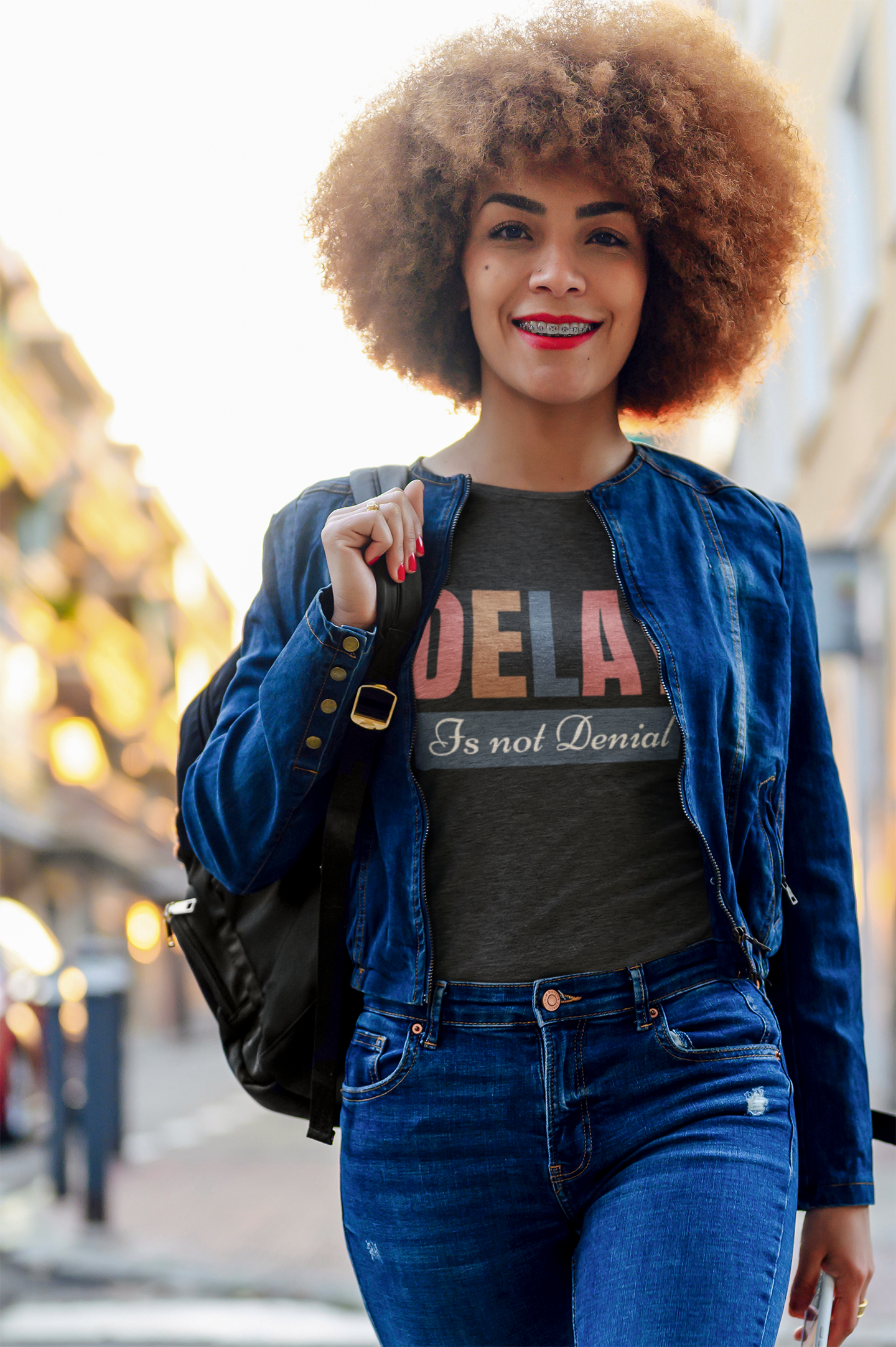 Delay Is Not Denial T-Shirt – Faith-Inspired Soft Pastel Design