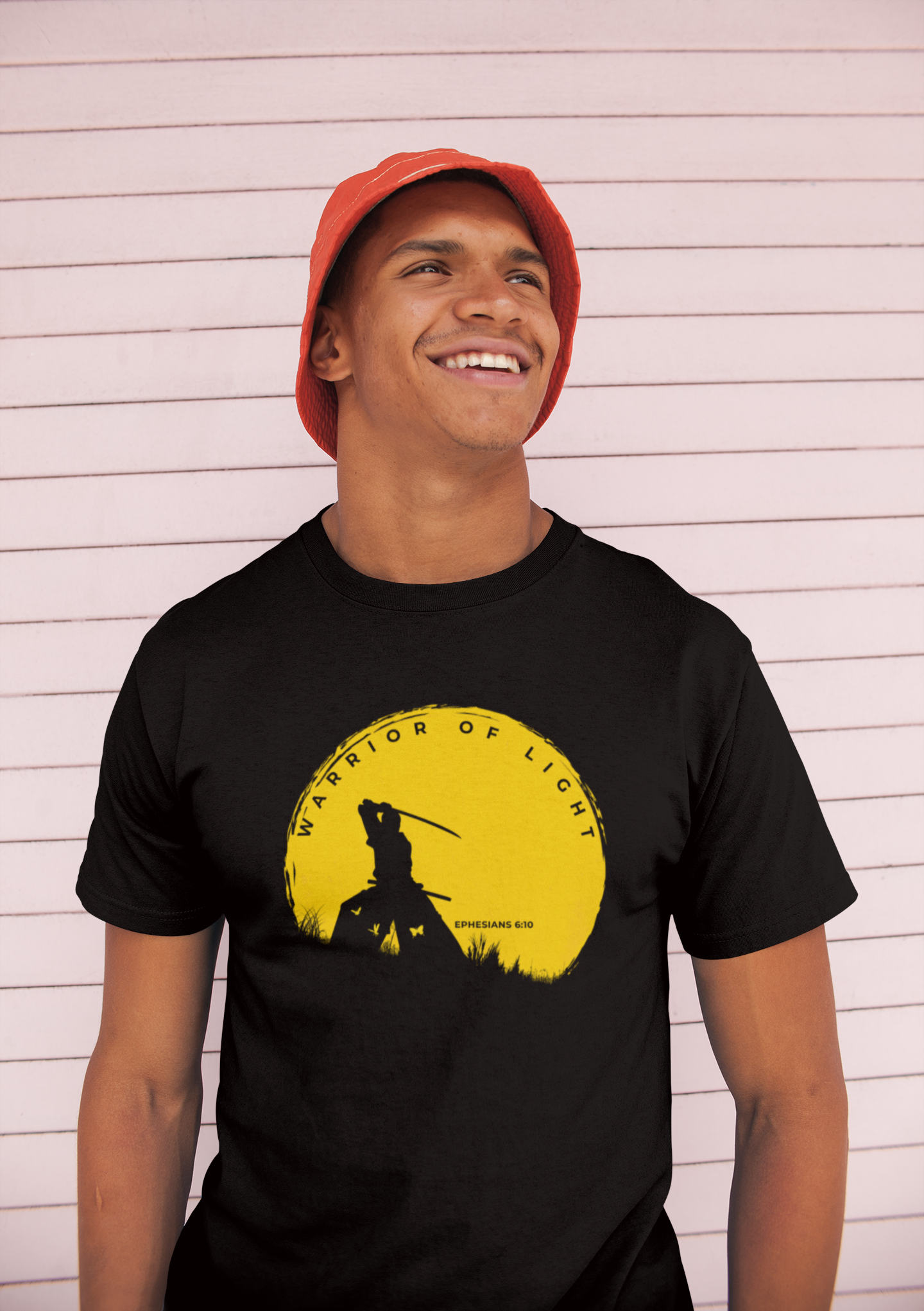 Warrior of Light – Samurai Sunset Faith T-Shirt