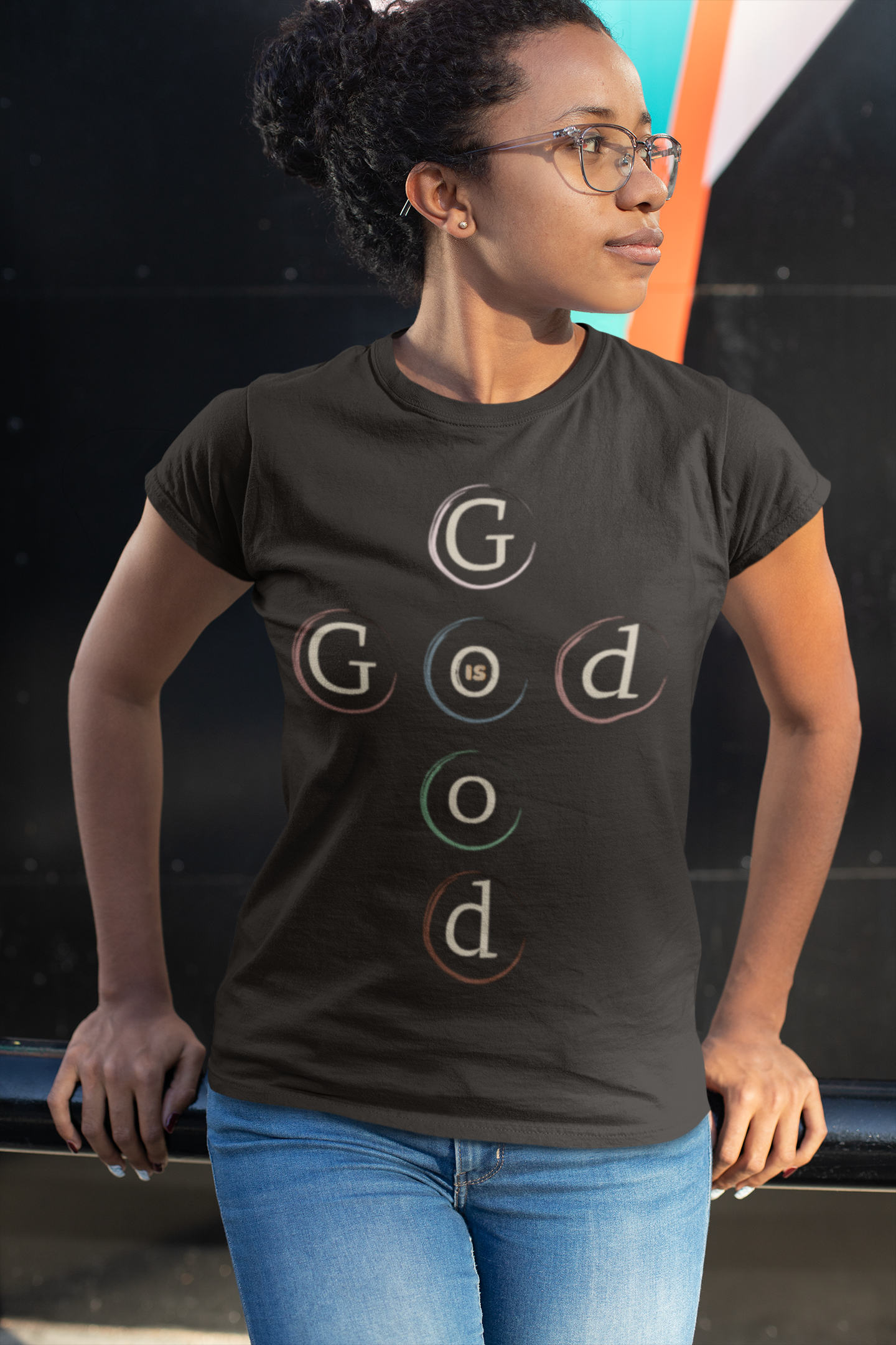 God Is Good Cross Tee – Christian-Inspired Faith Shirt