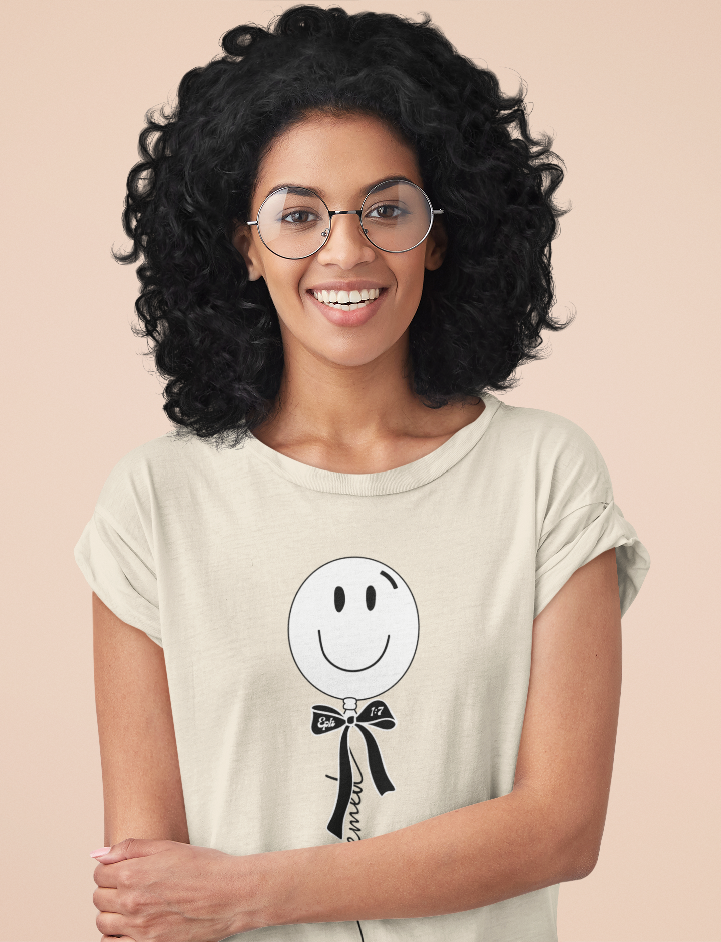 Redeemed Balloon Tee – Joy in Salvation