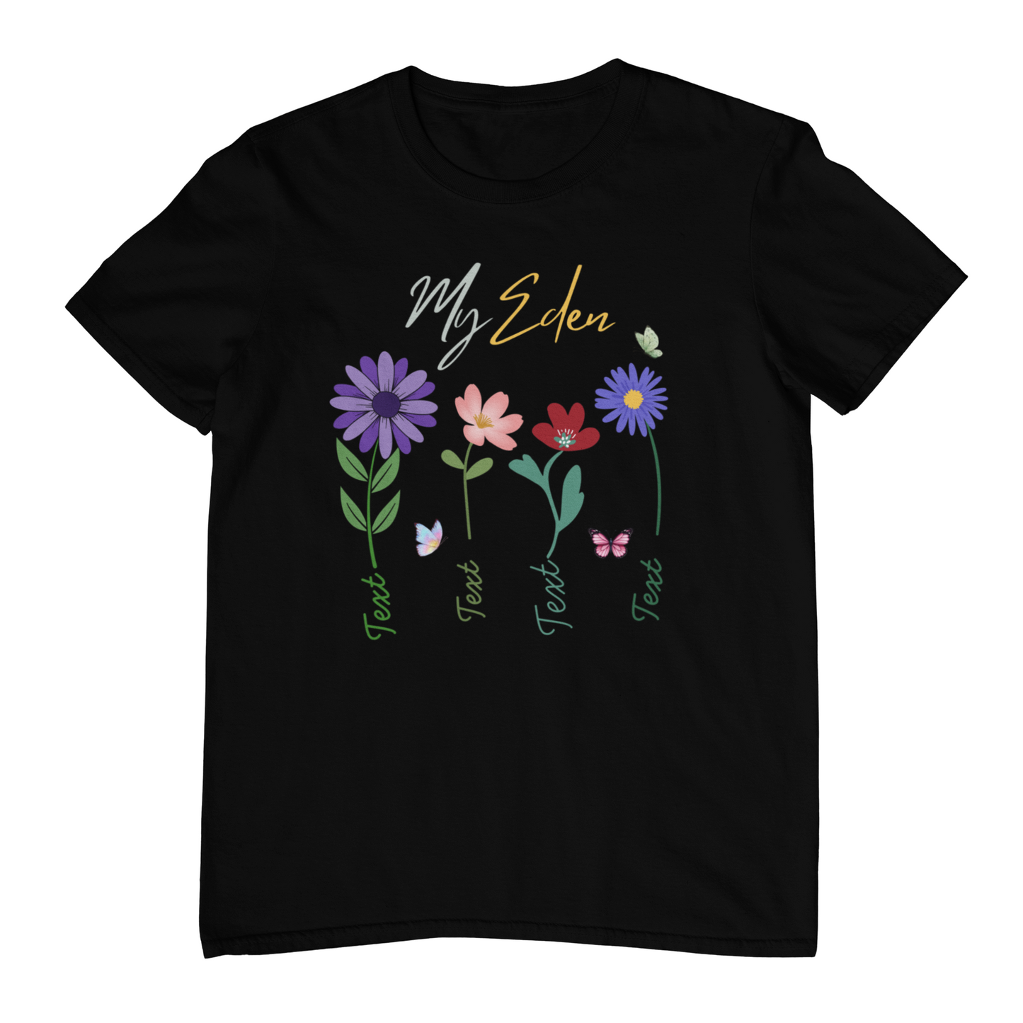 Custom “My Eden” Christian T-Shirt – Personalized Children’s Names