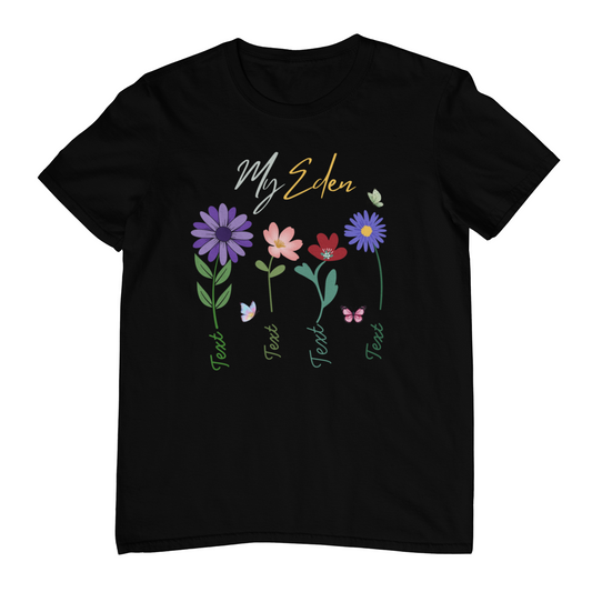 Custom “My Eden” Christian T-Shirt – Personalized Children’s Names